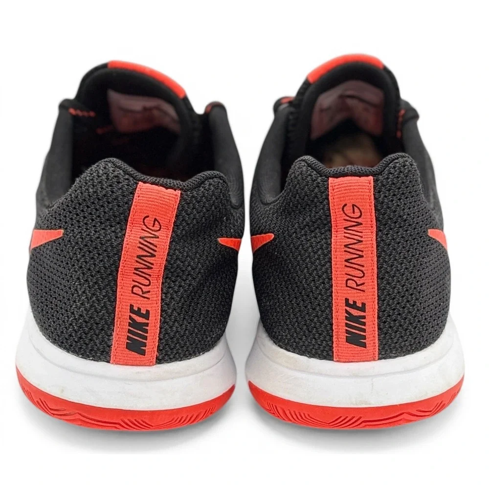 Nike Flex Experience RN 5 Mens 8.5 Black Orange‎ Training Running Shoes Athletic